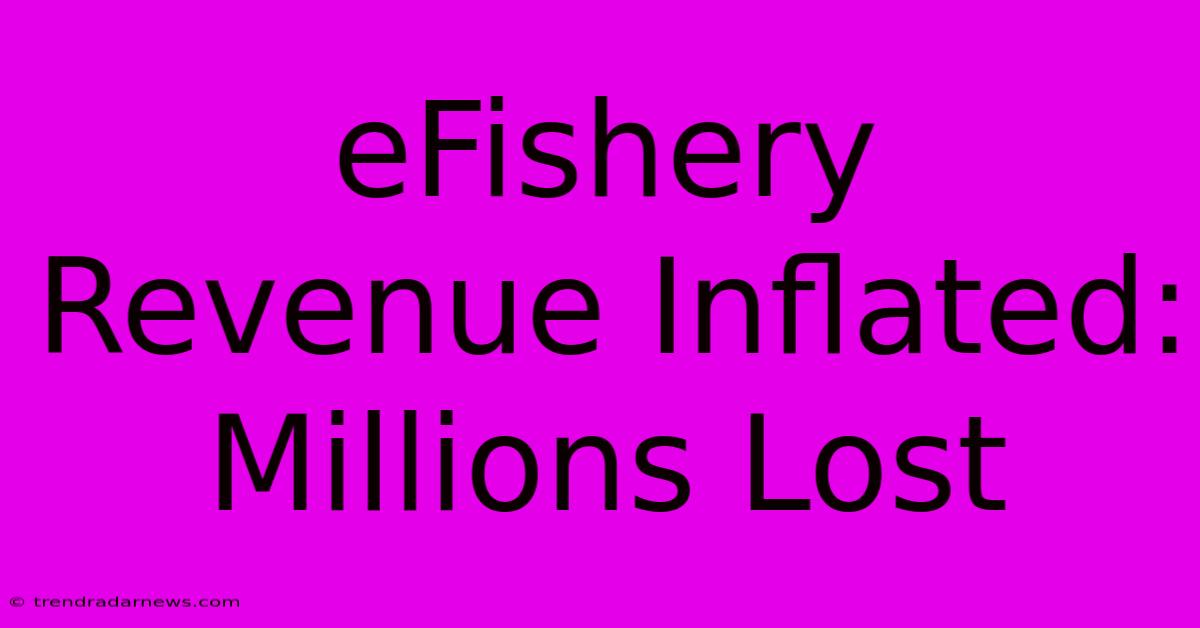 EFishery Revenue Inflated: Millions Lost