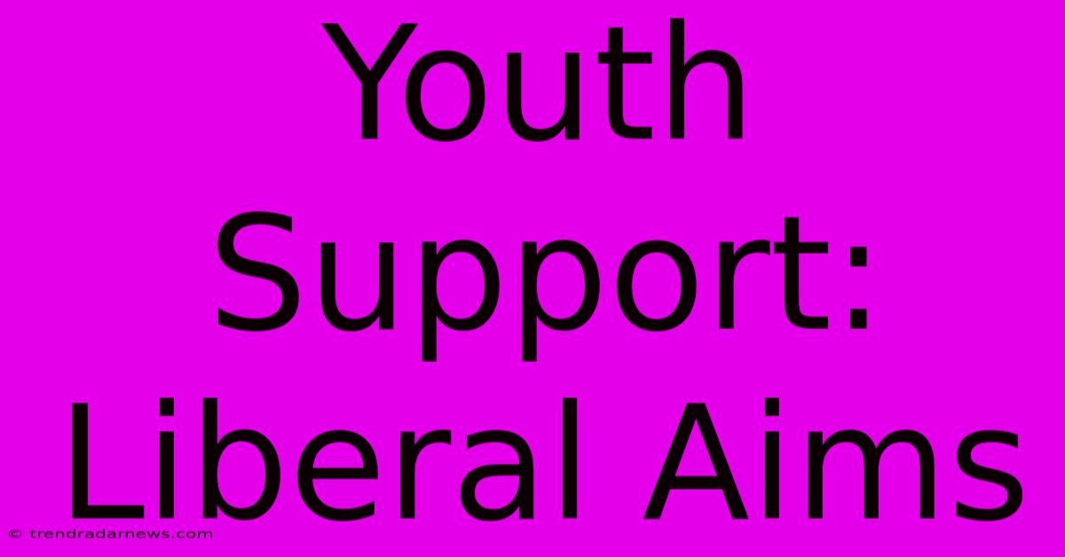 Youth Support: Liberal Aims